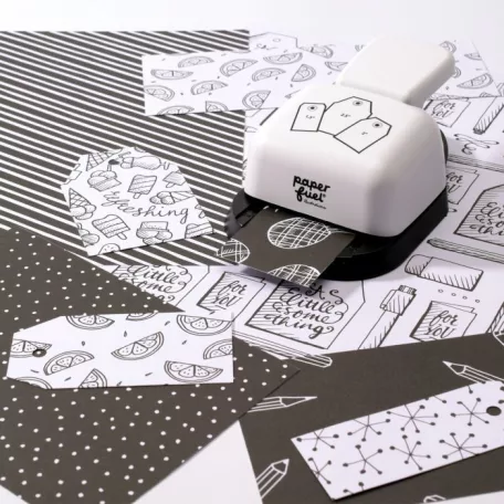 Címke mintalyukasztó , 3-in-1 Tag punch / PF Punch (1 db)