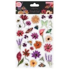   Matrica , Puffy Stickers / Craft Consortium Midnight Flight (1 csomag)