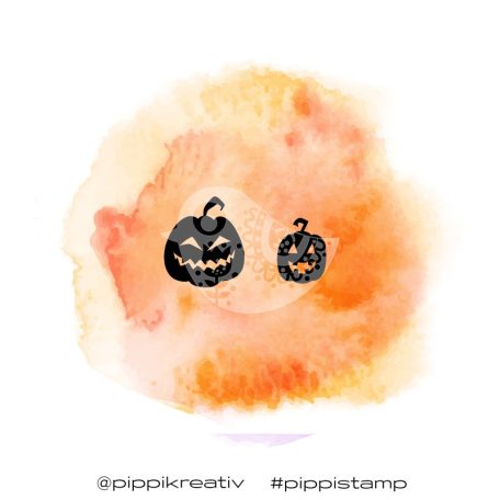 Gumibélyegző , Halloween pumpkins / PIPPI Rubber Stamp (1 db)