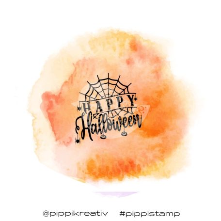 Gumibélyegző , Happy Halloween / PIPPI Rubber Stamp (1 db)