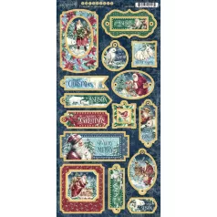 Graphic 45 Chipboard Let it Snow (1 ív)