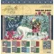 Papírkészlet 12" (30 cm), Let it Snow / Graphic 45 Paper Pad (16 lap)