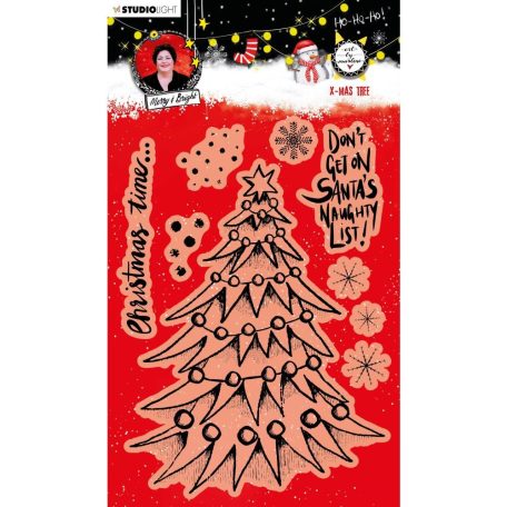 Szilikonbélyegző, Christmas Tree Essentials nr.82 Art by Marlene/ ABM Clear Stamp (1 csomag)
