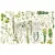 Decoupage papír 19"X30" (49x76cm), Greenery / Re-Design with Prima Tissue Paper (1 csomag)