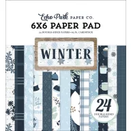  Papírkészlet 6" (15 cm), Winter / Echo Park Paper Pack (24 lap)