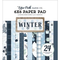   Papírkészlet 6" (15 cm), Winter / Echo Park Paper Pack (24 lap)