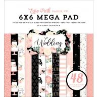   Papírkészlet 6" (15 cm), Wedding / Echo Park Paper Pack (48 lap)