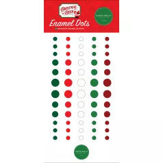   Carta Bella Díszítőelem Christmas Cheer / Enamel Dots (1 csomag)