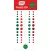 Carta Bella Díszítőelem Christmas Cheer / Enamel Dots (1 csomag)