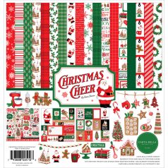   Papírkészlet 12" (30 cm), Christmas Cheer Kétoldalas/ Echo Park Collection Kit (1 csomag)