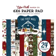   Papírkészlet 6" (15 cm), The First Noel / Echo Park Paper Pack (24 lap)