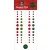Carta Bella Díszítőelem Happy Christmas / Enamel Dots (1 csomag)