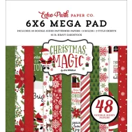   Papírkészlet 6" (15 cm), Christmas Magic / Echo Park Paper Pack (48 lap)