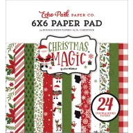  Papírkészlet 6" (15 cm), Christmas Magic / Echo Park Paper Pack (24 lap)