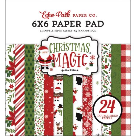 Papírkészlet 6" (15 cm), Christmas Magic / Echo Park Paper Pack (24 lap)