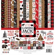   Scrapbook Papírkészlet 12" (30 cm) Little Lumberjack Collection Kit (1 csomag)