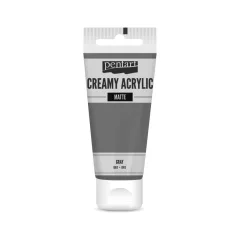   Pentart Krémes akrilfesték matt - szürke - Creamy Acrylic (60 ml)