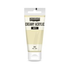   Pentart Krémes akrilfesték matt - elefántcsont - Creamy Acrylic (60 ml)