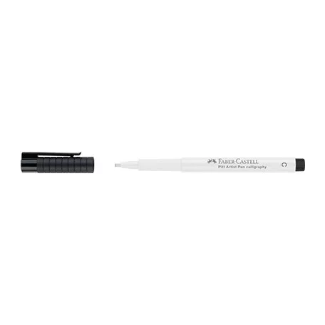 Faber-Castell Pitt Artist Pen vágott hegy , C 101 White / Faber Castell Pitt Artist Pen (1 db)