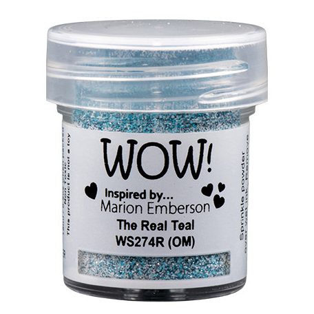 Domborítópor - The Real Teal Embossing Glitters/ WoW! Embossing Powder (1 db)