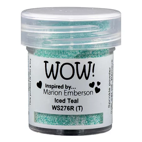 Domborítópor , Iced Teal Embossing Glitters/ WoW! Embossing Powder (1 db)