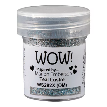 Domborítópor , Teal Lustre Embossing Glitters/ WoW! Embossing Powder (1 db)