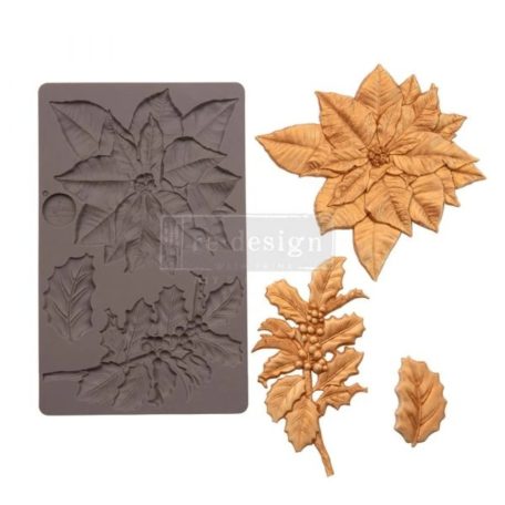 ReDesign with Prima Öntőforma - Perfect Poinsettia - Silicone Mould (1 db)