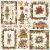 Scrapbook papír 12" (30 cm), Colors of Christmas 8/ Craft&You Paper (1 ív)