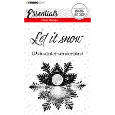   Szilikonbélyegző , Snowflake Essentials nr.113 / SL Clear Stamp (1 csomag)