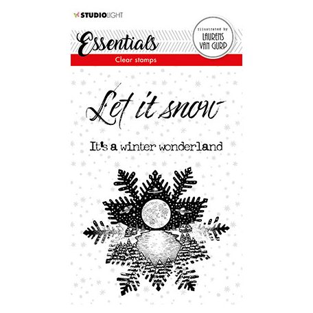 Szilikonbélyegző , Snowflake Essentials nr.113 / SL Clear Stamp (1 csomag)