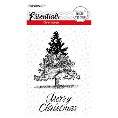 Szilikonbélyegző , Christmas Tree Essentials nr.117 / SL Clear Stamp (1 csomag)
