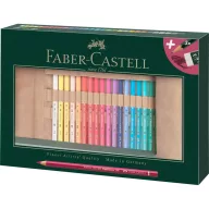   Faber-Castell Polychromos színes ceruza készlet / Pencils in Pencil Roll - (30 db)