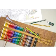   Faber-Castell Polychromos színes ceruza készlet / Pencils in Pencil Roll - (30 db)