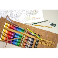   Faber-Castell Polychromos színes ceruza készlet / Pencils in Pencil Roll - (30 db)
