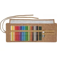   Faber-Castell Polychromos színes ceruza készlet / Pencils in Pencil Roll - (30 db)