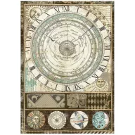   Rizspapír A4, Alchemy astrolabe / Stamperia Rice Paper (1 ív)