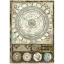 Rizspapír A4, Alchemy astrolabe / Stamperia Rice Paper (1 ív)