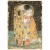Rizspapír A4, Klimt  The Kiss / Stamperia Rice Paper (1 ív)
