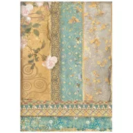   Rizspapír A4, Klimt Gold Ornaments   / Stamperia Rice Paper (1 ív)