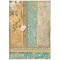 Rizspapír A4, Klimt Gold Ornaments   / Stamperia Rice Paper (1 ív)