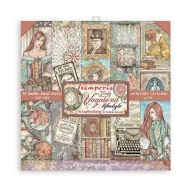   Stamperia Scrapbook papírkészlet 12" (30 cm) - Lady Vagabond Lifestyle - Paper Pack (10 ív)
