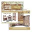 3D papír díszítőelem készlet , Lady Vagabond Lifestyle / Stamperia 3D Paper Kit (1 csomag)