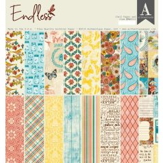   Papírkészlet 12" (30 cm),  Endless/ Authentique Paper Pad (18 lap)