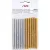 Ragasztórúd 7,2 mm, Gold/silver glitter / Glue Sticks (12 db)