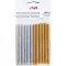 Ragasztórúd 7,2 mm, Gold/silver glitter / Glue Sticks (12 db)