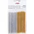 Ragasztórúd 11,2 mm, Gold/silver glitter / Glue Sticks (12 db)