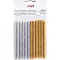 Ragasztórúd 11,2 mm, Gold/silver glitter / Glue Sticks (12 db)