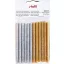Ragasztórúd 11,2 mm, Gold/silver glitter / Glue Sticks (12 db)