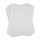 Nyomtatható matrica lapok - Nyomtatható öntapadós (átlátszó) A4, Clear stickers paper / Silhouette materials (8 ív)
