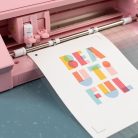 Nyomtatható pamutlapok A4, Printable Cotton Canvas / Silhouette materials (8 ív)